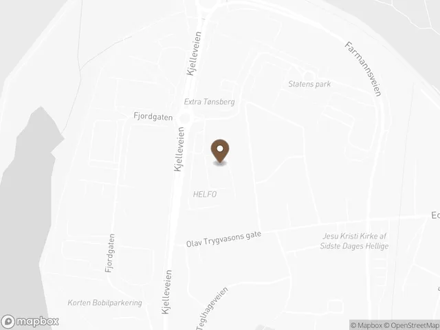 Kart: Líf Begravelse, Tønsberg